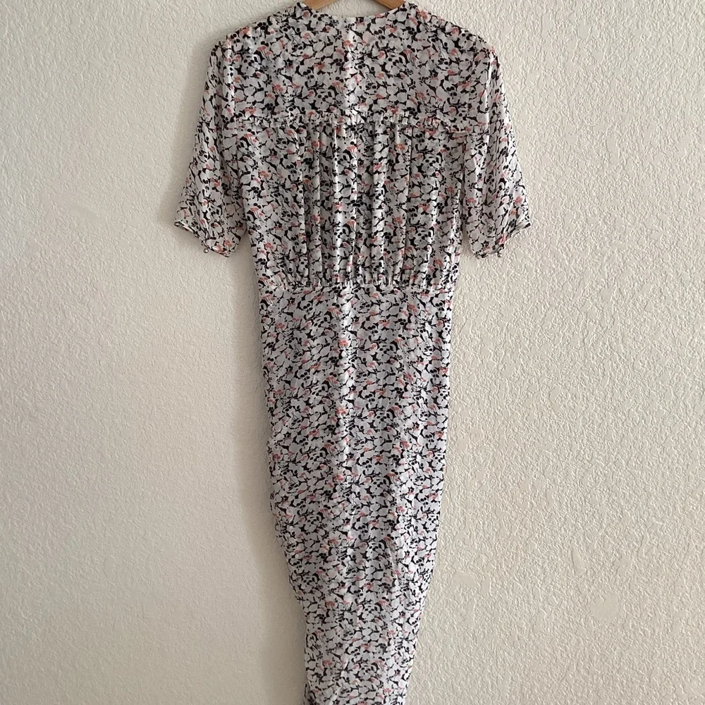 Veronica Beard Silk Print Brynlee Dress - Picture 3 of 5